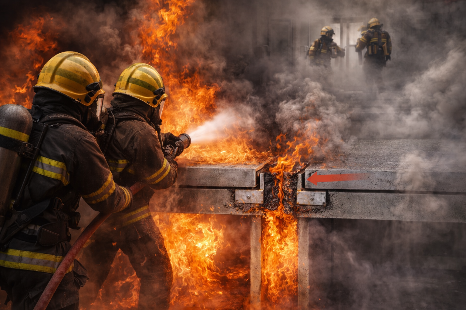 Système de joint de dilatation coupe-feu - Conformité normes sécurité